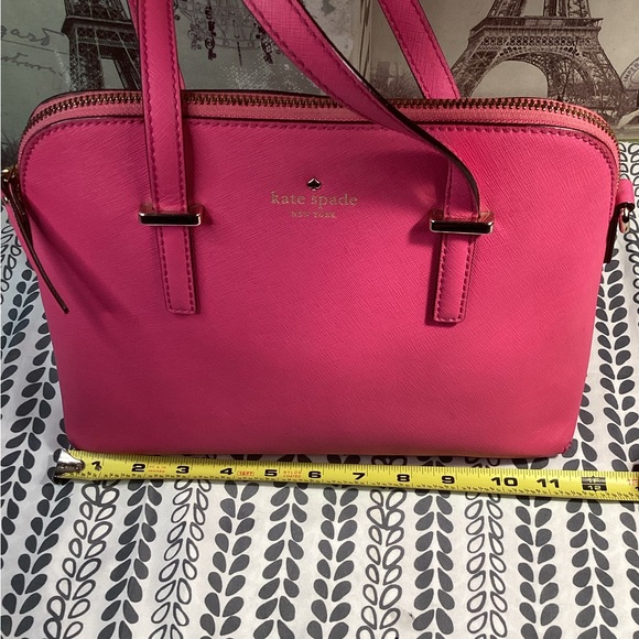 LIKE NEW KATE SPADE HOT PINK CROSSBODY BAG. - Picture 10 of 14